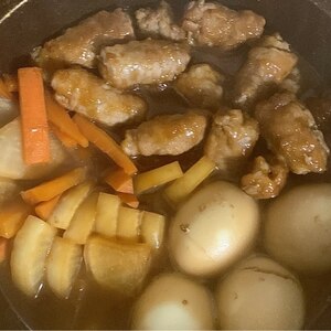 こま切れ肉で簡単！豚の角煮風甘辛煮